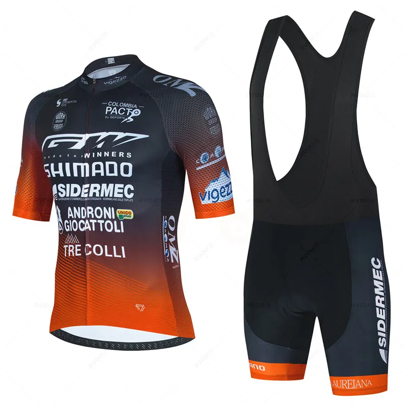Summer Clothing Men 2025 - 速乾性サイクリングジャージセット、夏用ウェア、MTBバイクウェア、ユニフォーム、自転車スーツ、2025