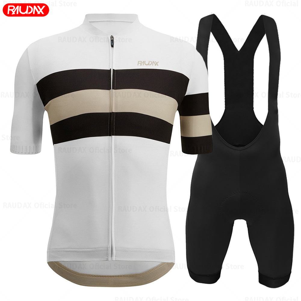 Summer Clothing Men 2025 - Raudax サイクリングジャージセット 2025 スポーツチーム夏ユース MTB バイクサイクリング服マイヨ