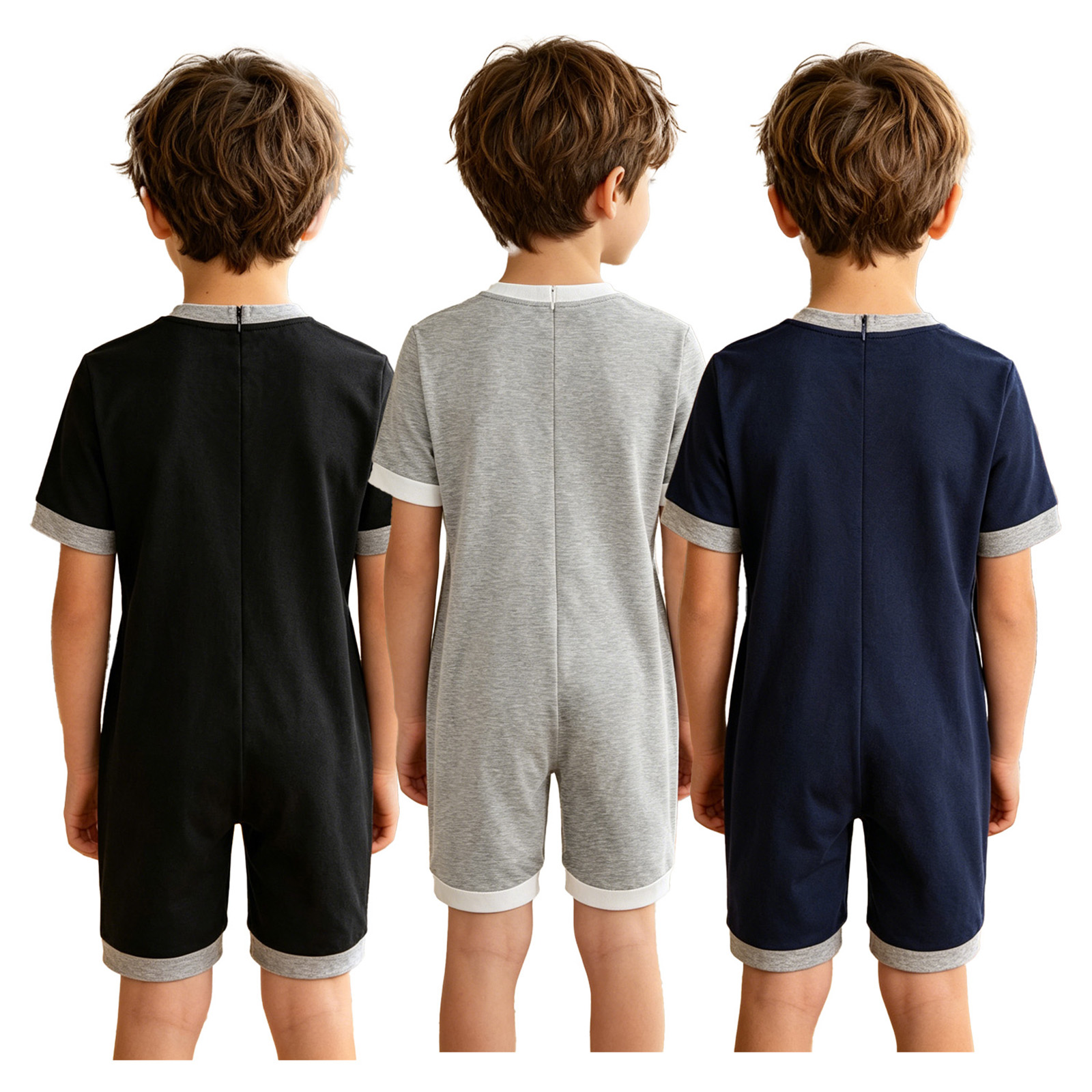 Summer Clothing Needs - 子供用 男の子 女の子 自閉症 特殊ニーズ アダプティブウェア