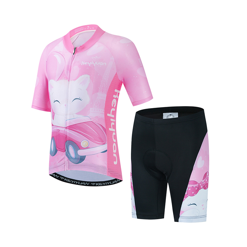 Summer Clothing Kids Sale - Keyiyuan-子供用サイクリングジャージ,半袖サイクリングシャツ