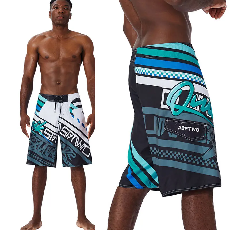 Board Short Surf - メンズバミューダブランドのビーチショーツ、メンズアスレチック水着、アスレチックランニングジムパンツ、水泳パンツ、速乾性ボード水着、夏
