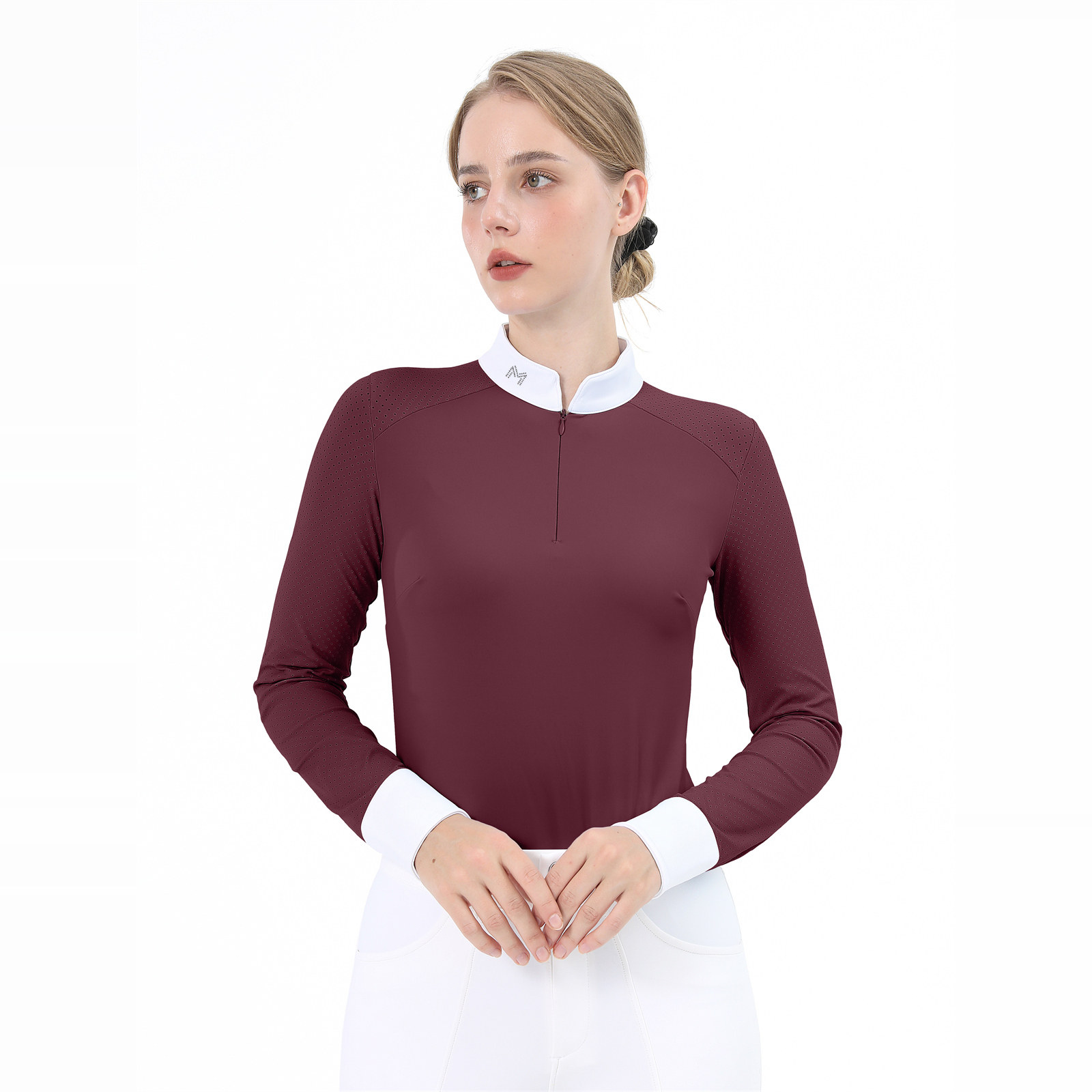 MXLLINA 日焼け止め乗馬用長袖レディースドレスシャツ速 - Summer Equestrian Clothing のレビューと価格