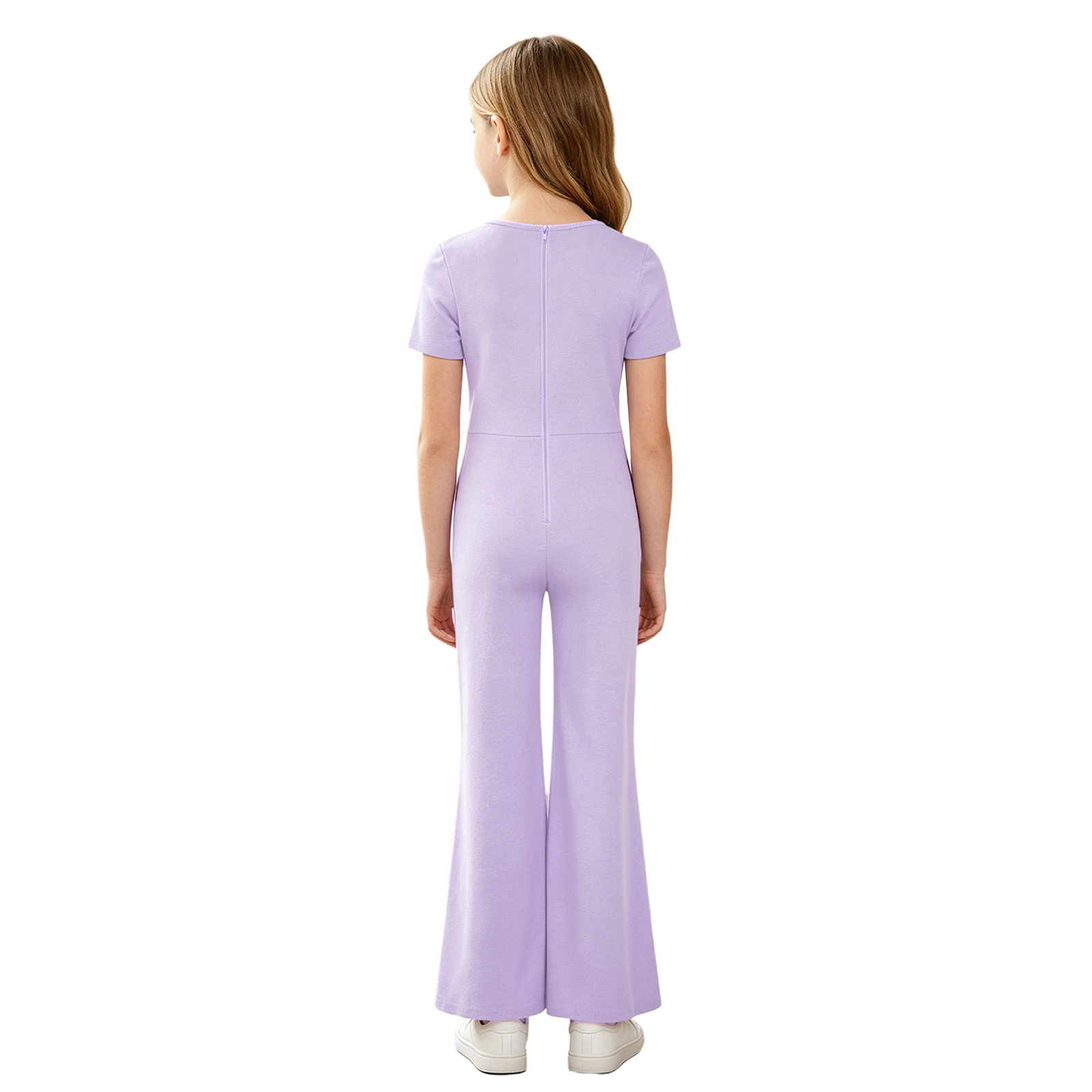 キッズガールズカジュアルソリッドカラージャンプスーツ特別なニ - Summer Clothing Needs のレビューと価格