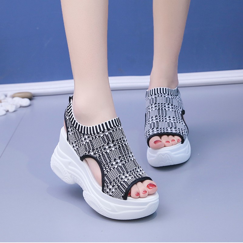 2025年夏 レディース ウェッジヒール サンダル 伸縮性の - Summer Cloth のレビューと価格