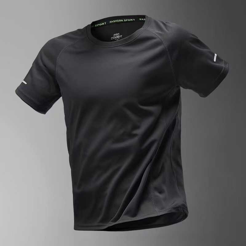 速乾Tシャツ メンズ 2025 夏 メッシュ スポーツ 半袖 - Summer Clothing Men 2025 のレビューと価格