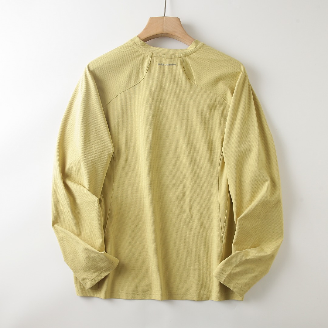 ユニセックス ハイストレッチ 通気性のある長袖 T シャツ  - Summer Clothing For Young Men のレビューと価格