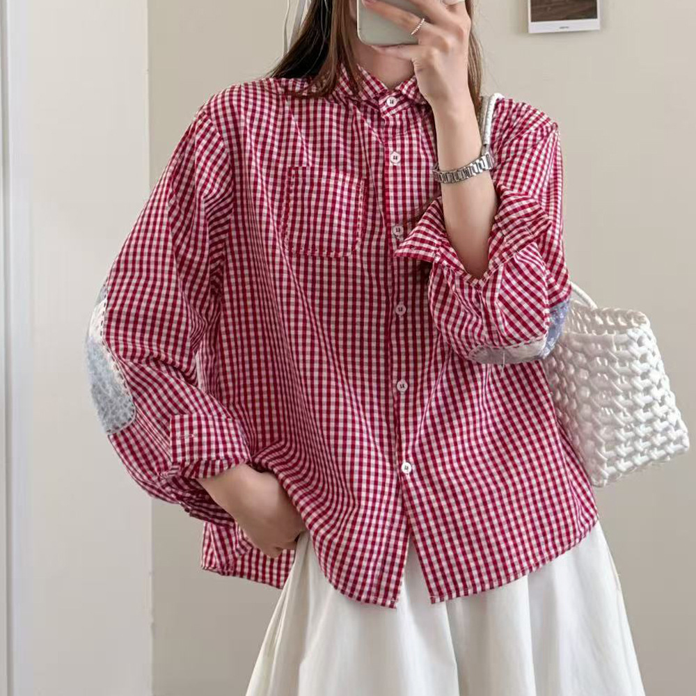 2026年モリケイ服 日本風 100%コットン ブルー・レッ - Japan Summer Clothing Women のレビューと価格