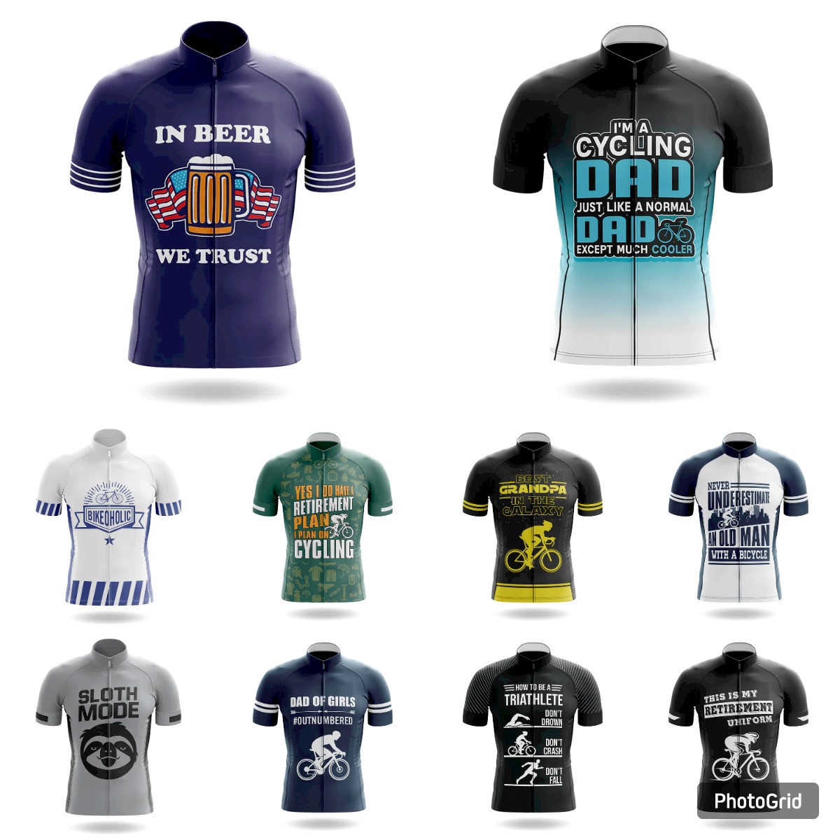 Bikeoholic Calling サイクリングジャージ服 - Summer Jumper Clothing のレビューと価格