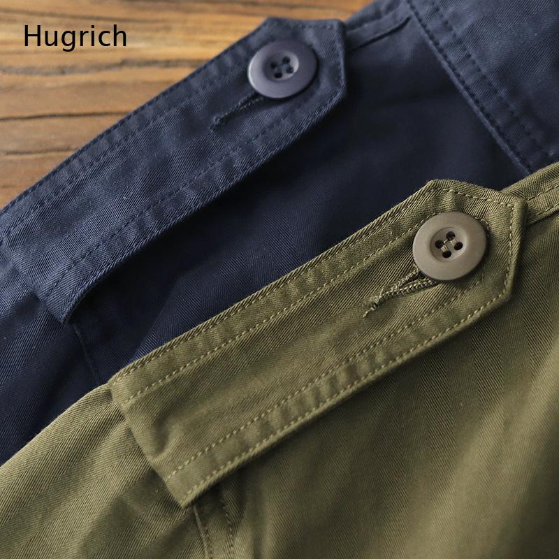 メンズ軽量コットンアーミーグリーンエポレットマルチポケットミ - Summer Cloth のレビューと価格