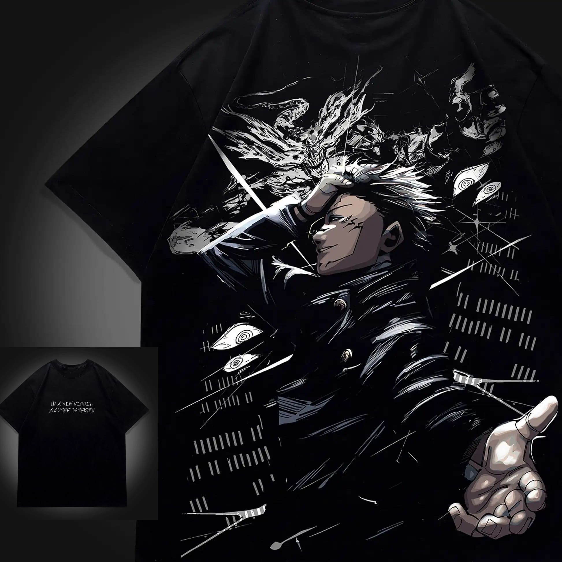 「ハカリ・イモータル・ギャンブラー」『呪術廻戦』アニメTシャ - Japan Summer Clothing Women のレビューと価格
