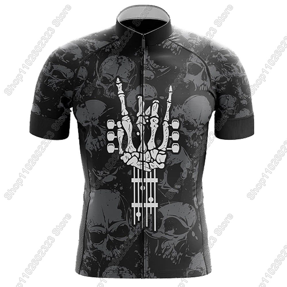 ロックンロールサイクリングジャージ 2025 セット夏の自転 - Summer Clothing Men 2025 のレビューと価格