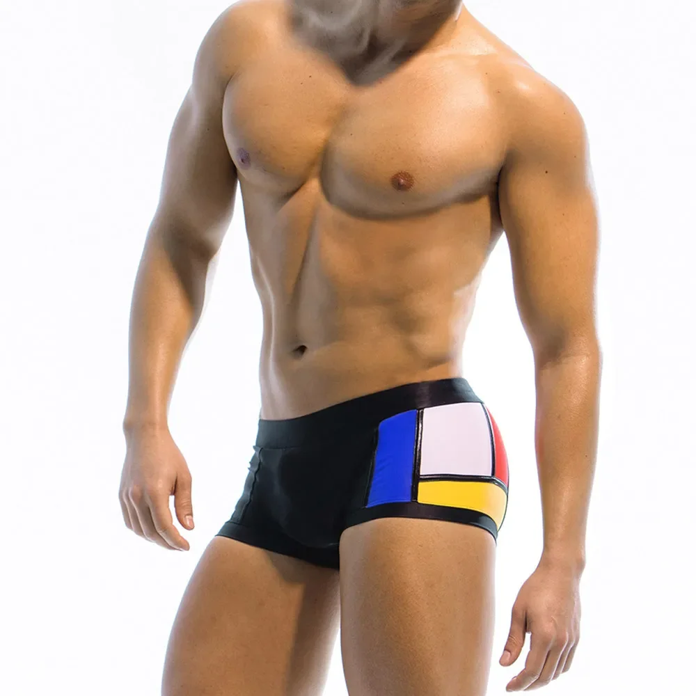 メンズカラーブロックサーフショーツパンツ、水着、水着、ボクサ - Board Short Surf のレビューと価格