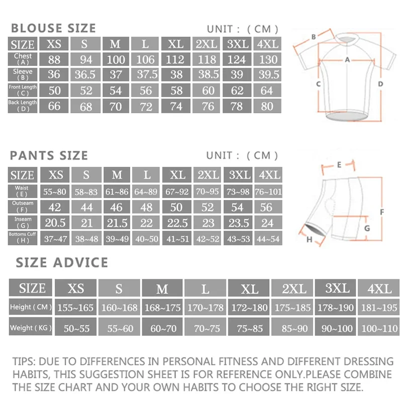 -プロ サイクリング ジャージ セット、スポーツウェア バイ - Summer Clothing Men 2025 のレビューと価格