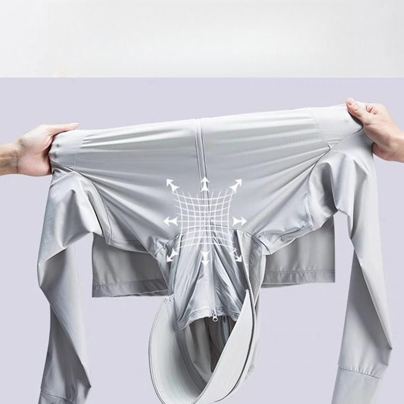 夏用アイスシルクオリジナル糸日焼け止め服、女性用取り外し可能 - Summer Clothing Yarn のレビューと価格