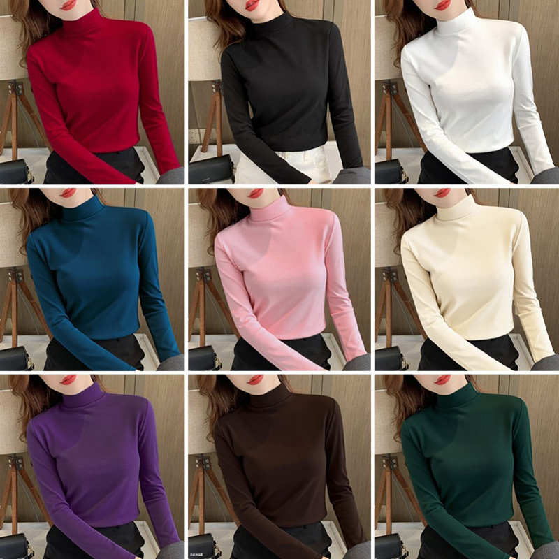 2025年 女性用 クラシック 韓国風 長袖トップス レディ - Summer Clothing Yarn のレビューと価格