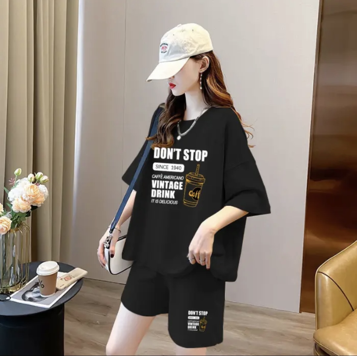 ファッションレディースサマーショートパンツセット、スポーツウ - Summer Clothing For Women のレビューと価格