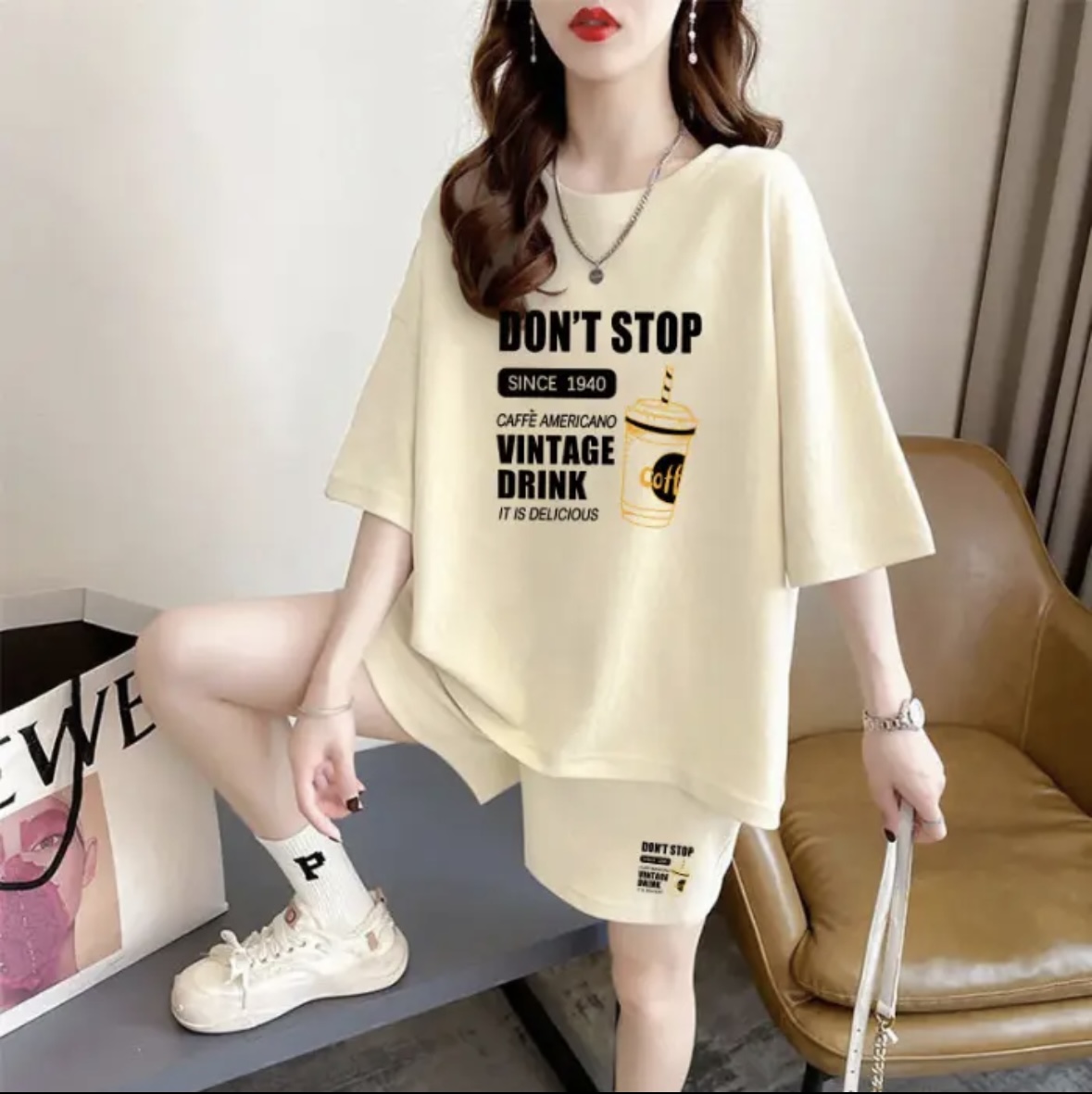 ファッションレディースサマーショートパンツセット、スポーツウ - Summer Clothing For Women のレビューと価格